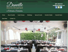 Tablet Screenshot of danvillebnb.com